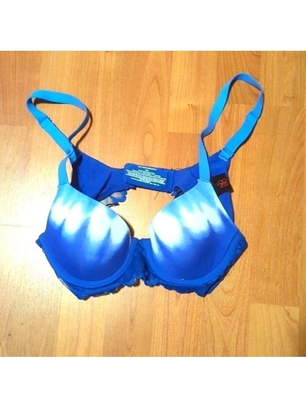 No Boundaries Bra Purple Tie Dye Padded Lace 34A